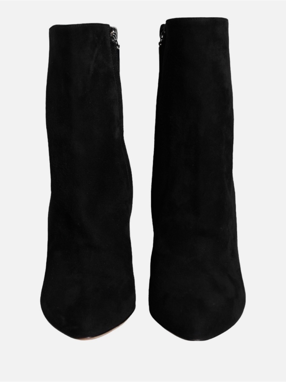 Dolce & Gabbana Black Suede Ankle Booties